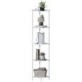 thumbnail image 2 of SUNMORY 65" Corner Shelf Stand, 5-Tier Industrial Corner Shelves, Wall Corner Bookshelf, Display Shelf Tall Shelf Plant Stand for Bedroom, Bathroom, Living Room, Corridor, 2 of 7