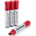 thumbnail image 1 of wqlpp-- Jumbo Permanent Markers, 4 Pack, Red, Chisel Tip, Large Permanent Markers, Color Permanent Markers Set, Jumbo Markers, Permanent Markers, Huge Poster Markers Jumbo, Thick Markers, 1 of 4