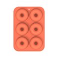 thumbnail image 3 of Molde de rosquilla de 6 cavidades para repostería de chocolatebandeja para hornear DIYfabricante de postres (naranja) Ndcxsfigh Nuevos Originales, 3 of 7