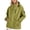 Army Green-0, variant on Womens Lightweight Packable Rain Jackets Zip Up Waterproof Windbreaker Hooded Raincoat Hiking Trench Coat Pockets