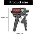 thumbnail image 2 of Grip Forearm Strength Training - Finger Trainer Adjustable Resistance 5-165 kg, Finger Stretcher for Hand and Wrist Recovery Exercises and Rehabilitat, 2 of 5