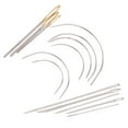thumbnail image 2 of Heavy Duty Hand Sewing for Home Upholstery Carpet Leather Canvas Repair,Pack of 14,Curved Upholstery Come in Variety Sizes Shapes, 2 of 7