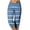 Blue, variant on Scyoekwg Capris for Women Casual Summer Mid Waist Lightweight Capris Joggers Workout Athletic Yoga Pants Striped Print Ladies Capris Pants (Blue,L)