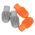 thumbnail image 3 of Shisuyan Silicone Drumstick Protector 4Pcs Gray Drumstick Head Covers Mute For Musicians, 3 of 9