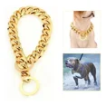 thumbnail image 5 of 15 Mm De Acero Inoxidable Pitbull Collar De Cadena De Perro, 5 of 5