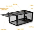 thumbnail image 4 of Paquete de 2 trampas para ratas humanas: trampa para ratones Have a Heart para ardillas, ratones y ratas, trampas para ratas vivas para atrapar y liberar en interiores y exteriores, 4 of 7