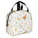thumbnail image 2 of Easygdp Funny Chicken Bolsa Térmica Premium - Tela Oxford Impermeable, Gran Capacidad, Bolsillo Frontal, Unisex para Trabajo, Escuela, Actividades al Aire Libre y Picnics, 2 of 8