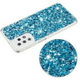 thumbnail image 2 of for Samsung Galaxy A23 5G Glitter Case, Cute Bling Sparkle Shiny Slim Soft Silicone Reflective Clear TPU Bumper Women Girls Shockproof Protective Phone Case for Samsung Galaxy A23 5G, Blue, 2 of 6