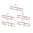 thumbnail image 3 of 5 perchas giratorias con 12 ganchos para cinturones, bolsos y ropa. Rosa claro, 3 of 7