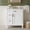 White, variant on Gianna 24" Modern Bathroom Vanity with Ceramic Basin, Undermount Vanity Sink Cabinet with 1 Door and 2 Drawers, Free Standing Bathroom Storage Cabinet with Sink Combo Set, White