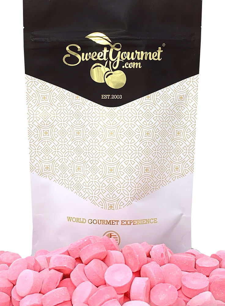 SweetGourmet Pink Wintergreen Lozenges | Canada Mint Bulk Candy | 1 Pound