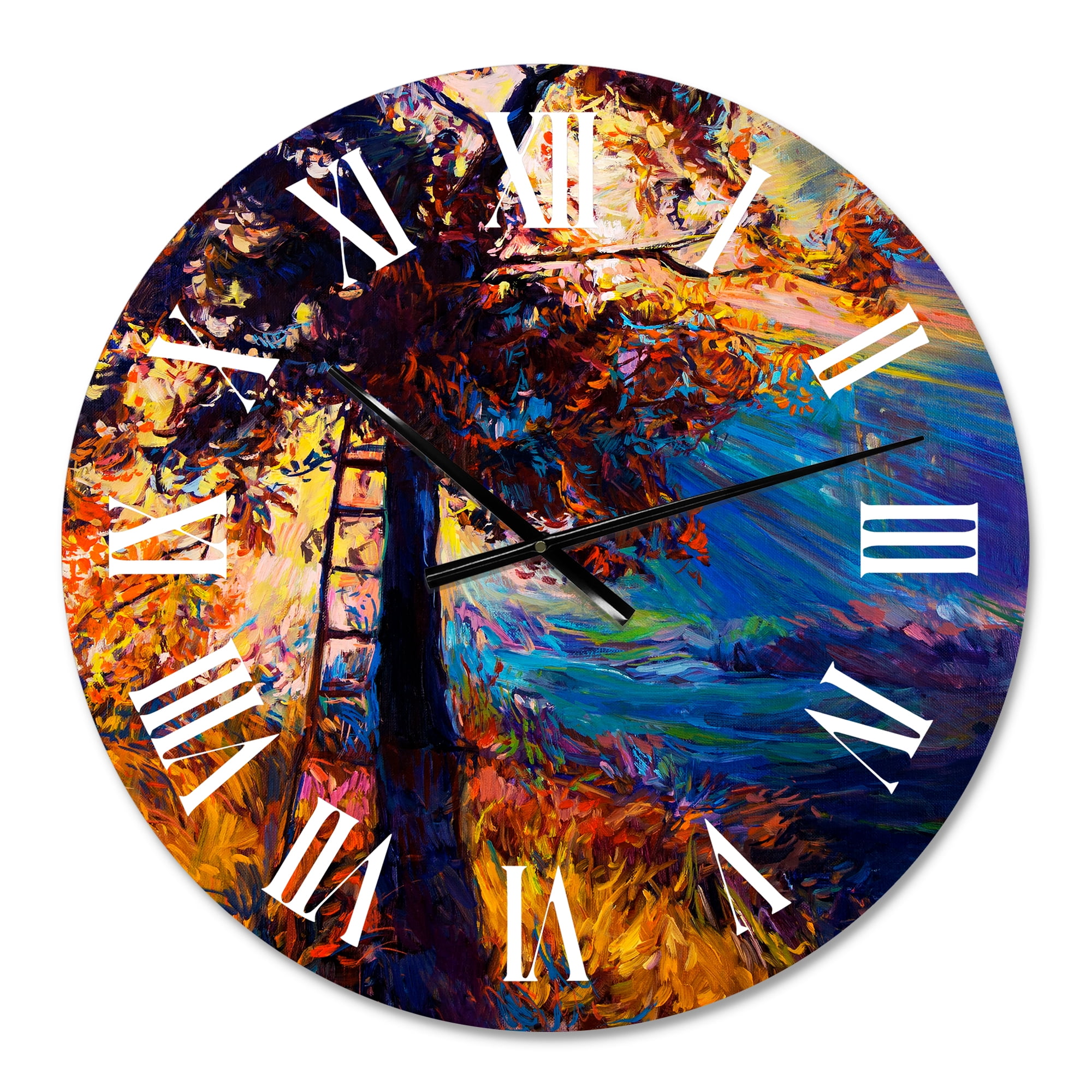 Designart 1 in Traditional Wall Clock