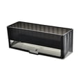 thumbnail image 1 of Cocina Soporte de esponja Fregadero Estrato de desagüe Rack Almacenamiento Almacenamiento Portable Contador de baño Estable Almacenamiento Estante de negro, 1 of 8