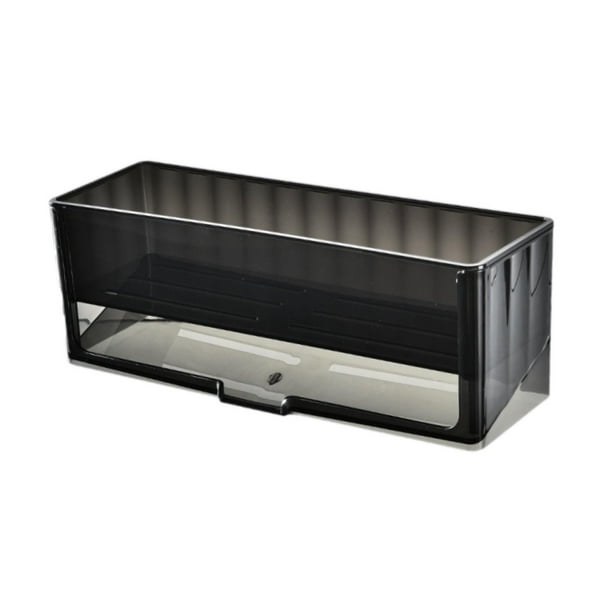 Escurridor de fregadero de cocina, jabonera de baño, cesta escurridora multifuncional, almacenamiento negro
