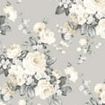 thumbnail image 1 of Concord Wallcoverings Papier Peint Texturé floral avec Roses, MH36505, 1 of 1