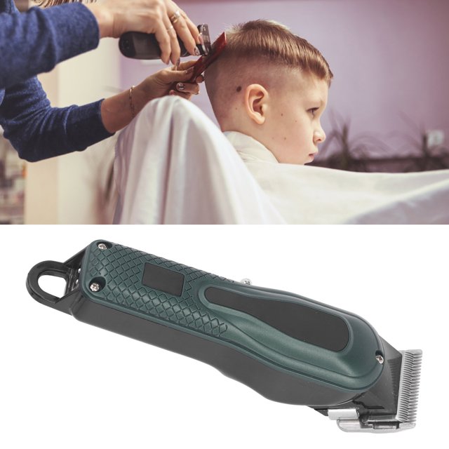 Electric Hair Trimmer, Green Blade R Angle Electric Hair Clipper Cordless For Home For Beginners