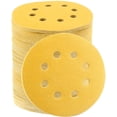 thumbnail image 1 of Sanding Discs,5-Inch 8-Hole Hook and Loop Sanding Discs, Orbital Sander Sandpaper Discs, 100Pcs Round Sandpaper Set, 150-Grit, 1 of 7