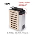 thumbnail image 2 of 3.6kw Sauna Heater Sauna Steam nerator, Home Use Heating Furnace Room Dry Equipment ,Safe Design, 2 of 6