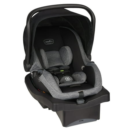 Evenflo Advanced SensorSafe LiteMax 35lbs Infant Car Seat, Black