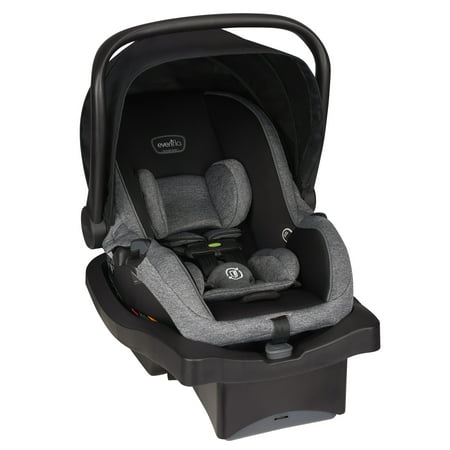 Evenflo Advanced SensorSafe LiteMax Infant Car Seat, Raven Jet