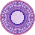 thumbnail image 1 of Ahgly Company Machine Washable Indoor Round Transitional Blossom Pink Area Rugs, 5' Round, 1 of 7