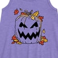thumbnail image 2 of Instant Message - Pumpkin Lawn Bag - Toddler & Youth Girls A-line Dress, 2 of 5