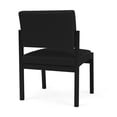 thumbnail image 3 of Pemberly Row Chaise d'Invité Sans Accoudoirs pour Réception-Acier Noir-Noir, 3 of 5