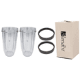 thumbnail image 6 of Blendin Replacement Parts, Compatible with Nutribullet 600W and 900W Blender Juicer (2 Colossal 2 Lip Rings), 6 of 6
