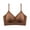 Coffee, variant on Wireless Minimal Support Everyday Bras - Women's Solid Color Strapless Comfortable Lift Breathable Backless Underwear Daily Bra Beige Xl