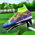 thumbnail image 5 of Zapatos de fútbol al aire libre para hombres, zapatillas de fútbol, botas de fútbol para adolescentes, tacos antideslizantes, ultraligeros, Unisex, Turf, partido deportivo, 5 of 5