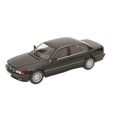 KK-Scale 1994 BMW 740i (e38) Sedan Black Metallic 1:18