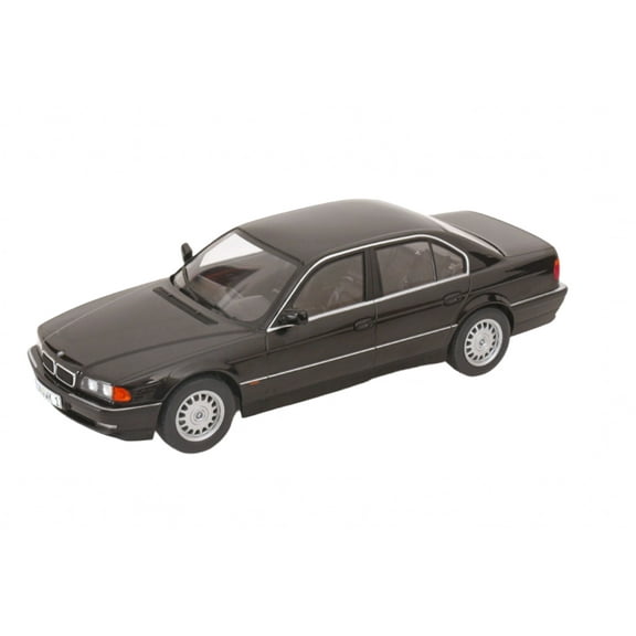KK-Scale 1994 BMW 740i (e38) Sedan Black Metallic 1:18
