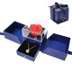 thumbnail image 1 of Caja de regalo de joyería con rosa rosa, rosa real encantada, rosa eterna hecha a mano, flor de rosa preservada para mujeres, esposa, novia en el día de San Valentín, cumpleaños, madre, 1 of 5