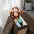 thumbnail image 4 of Petpals Pet Stairs 4-step 20.3" Height cat ladder with Storage Room and Scratching Board, 4 of 9