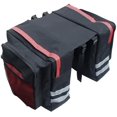 thumbnail image 1 of Double Bike Bag, Rear Rack Bike Bag, Waterproof Double Rear Rack Bike Bag, Waterproof Double Rear Rack Bike Bag, High Capacity Multifunction Outdoor B, 1 of 4