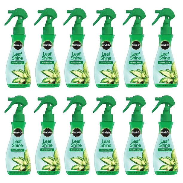 Miracle Gro Leaf Shine Foliage Plant Shine Clean Liquid Spray Bottle 8