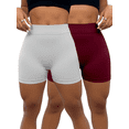 thumbnail image 1 of Set 2 Boxer Short Mujer Ropa Interior Unitalla Sin Costuras Calsones, 1 of 9