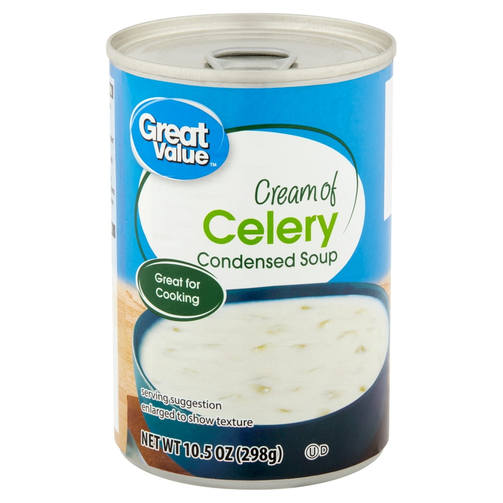 Great Value Cream of Celery Condensed Soup, 10.5 oz