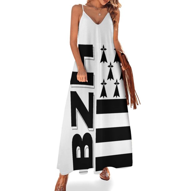 Nuevo BZH - Breizh - Bretagne - Bretaña Francia Vestido sin mangas vestidos para mujer vestidos de cóctel