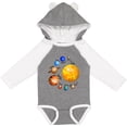 thumbnail image 3 of Inktastic Sun and Planets- Yes, and Pluto Boys or Girls Long Sleeve Baby Bodysuit, 3 of 5