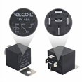 VLYNX 40 Pack 12V 30/40A SPDT Relays With 40 Interlocking Waterproof Sockets