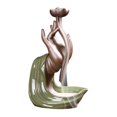 thumbnail image 2 of Quemador de de reflujo creativo estatuil mano Buda artesanía cro Zulema Quemador de incienso, 2 of 8