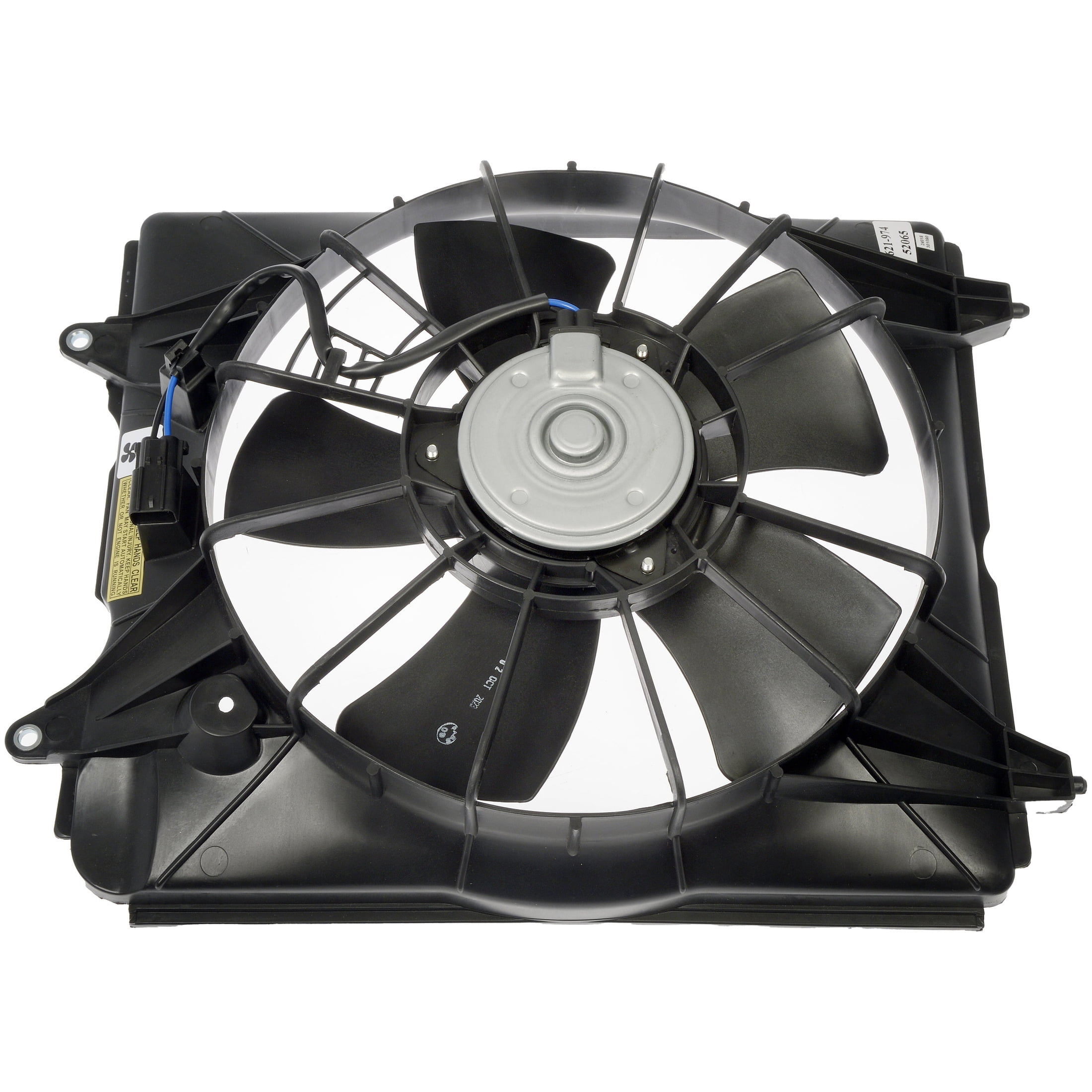 Dorman 621-974 Driver Side Engine Cooling Fan Assembly for Specific Honda Models