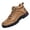 Light Brown-W7, variant on Men Leather Boots Waterproof Wide Toe Casual Footwear Lightweight Breathable Outdoor Walking Shoes With Arch Support Non Slip Boots For Work Hiking Daily Use,Black 40