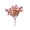 Hot pink#4, variant on Plastic Artificial Flowers Bouquet 12 Pack Faux Floral Arrangements for Home Decor,Party Centerpieces,Outdoor Garden ers,Wedding Decoration 13.78 Inch Flexible Fake s