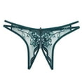 thumbnail image 3 of BOOMILK Crotchless Panties for Women Thong Lace Pants Briefs Underwear, 3 of 3