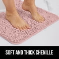 thumbnail image 3 of Alfombra de baño GORILLA GRIP, suave y absorbente, felpilla, 30 x 50 cm, 3 of 9