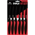 thumbnail image 2 of GINSU Daku Series Dishwasher Safe, Fade Resistant, Black Ceramic Coated, 6 Piece Steak Knife Set (DAK-KB-DS-006-1), 4.5 inches, 2 of 4