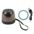 thumbnail image 2 of Haut-parleur BT Magnétique, Haut-Parleur Portable avec Lumière RVB, Lecture de Cartes TF, Support Multifonction pour Téléphone Cellulaire Haut-Parleur Sans Fil pour Réfrigérateur, Établi, Poteau, Voiture, 2 of 7