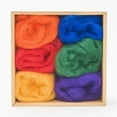 thumbnail image 2 of Wool Roving Rainbow Colors, 2 of 2
